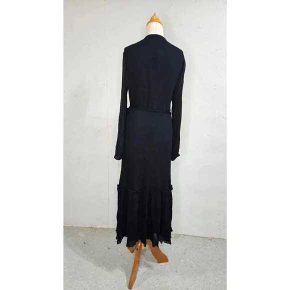 Boden Long Sleeve Wrap Maxi Dress size 8 - Picture 4 of 10